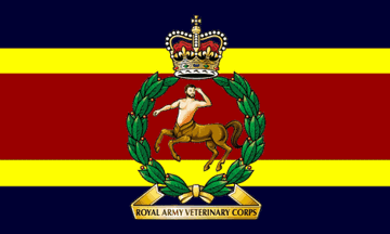 [Royal Army Veterinary Corps HQ and Camp flag]